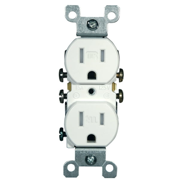 Lot of 48 Leviton T5320-WMP 15 Amp 125V Tamper Resistant Duplex Receptacle White